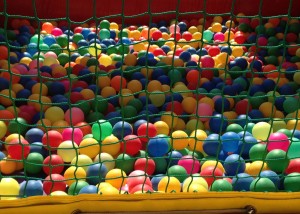 Luchtkussen Springkussen Ballenbak