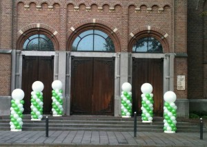 ballonnen pilaren