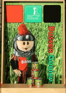 Rood Groen Zwart Bussen Gooien