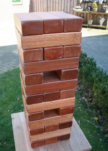 jenga reuze spellen spelverhuur