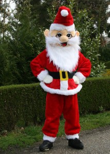 Kerstman mascotte