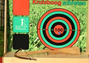 Rood Groen Zwart Kruisboog schieten