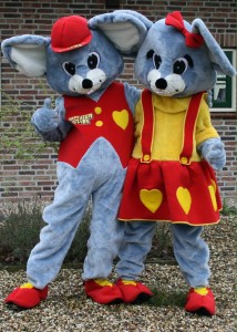 Muizen mascotte