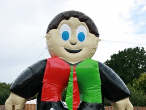 Rood Groen Zwart Op de stropdas