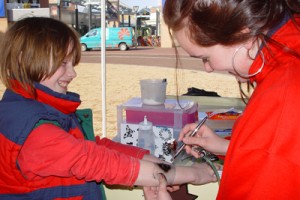 airbrush tattoo kermis attracties spelverhuur
