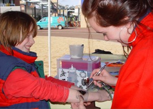 airbrush tattoo kermis
