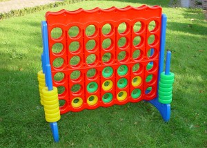 vier op een rij reuze spellen